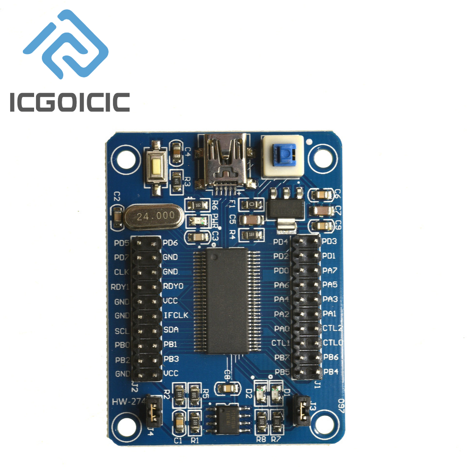 Logic Analyzer Usb - CY7C68013A USB 2.0-Entwicklungsboard 480 Mbit/s Logikanalysator