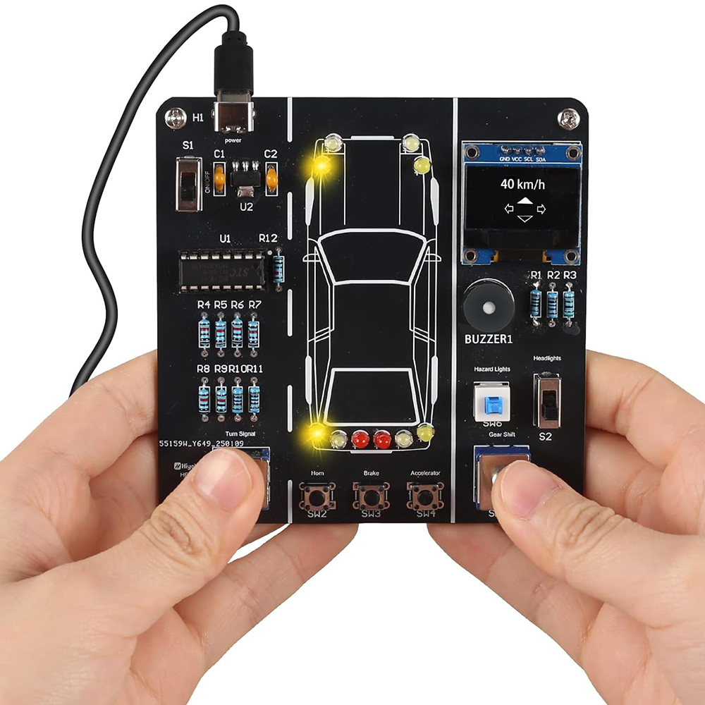 DIY Auto Fahren Simulation Löt – Diy Electronics Learning Kit Bewertung und Preis
