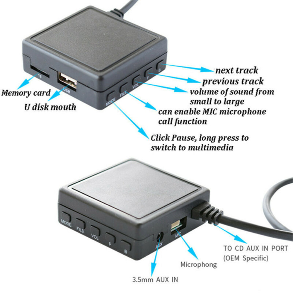 Auto BT 5,0 AUX USB Musik Adap – Diy Audio Electronics Kit Bewertung und Preis