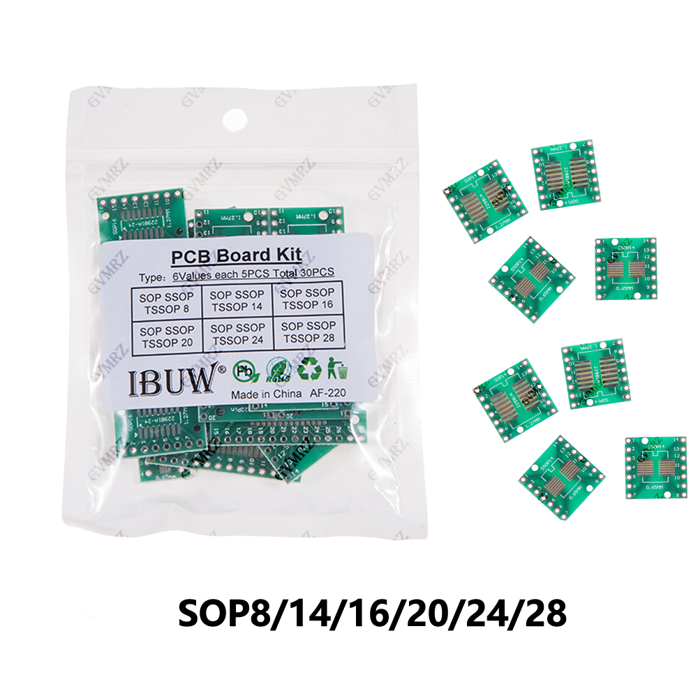 30 Stück 6 Werte SOP SSOP TSSO – Diy Electronics Project Kit Bewertung und Preis